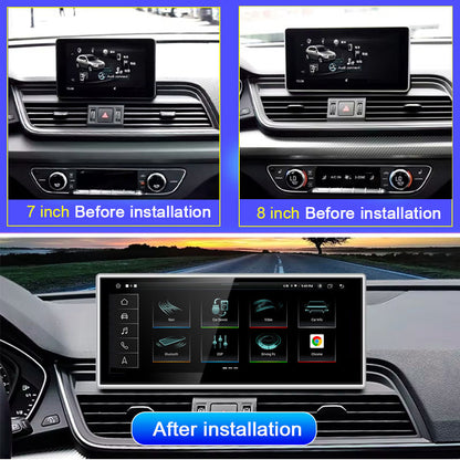 2018-2020 AUDI Q5 10.25" Wireless CarPlay Digital Cockpit Android Car Multimedia, OEM Style