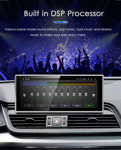 2018-2020 AUDI Q5 10.25" Wireless CarPlay Digital Cockpit Android Car Multimedia, OEM Style