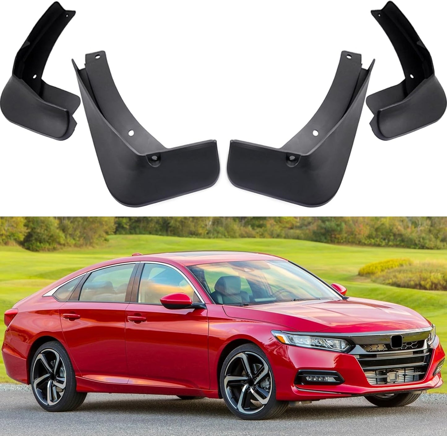 Honda Accord Car Mudguard Fender, Mud Flaps Splash Guards for Honda Accord Sedan 2018-2022