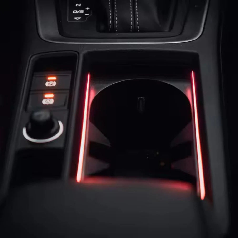2019-2023 Audi Q3 Interior Ambient Lighting 256 Color Trim Decoration Accessories, OEM Factory Look Interior Car Ambient Lights