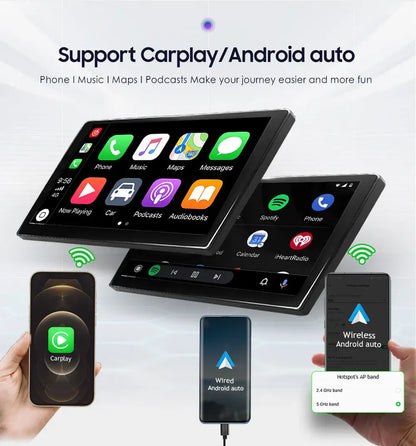 OEM Look Digital Cockpit Compatible with Audi TT (2006-2015) - 9-inch touchscreen + Wireless CarPlay