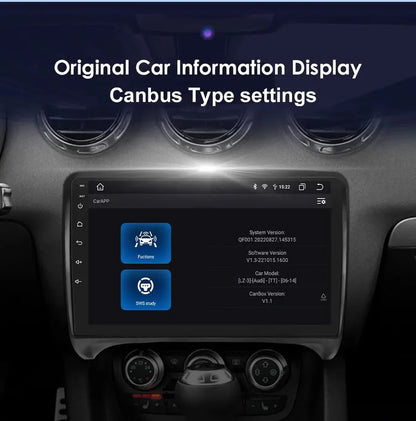 OEM Look Digital Cockpit Compatible with Audi TT (2006-2015) - 9-inch touchscreen + Wireless CarPlay