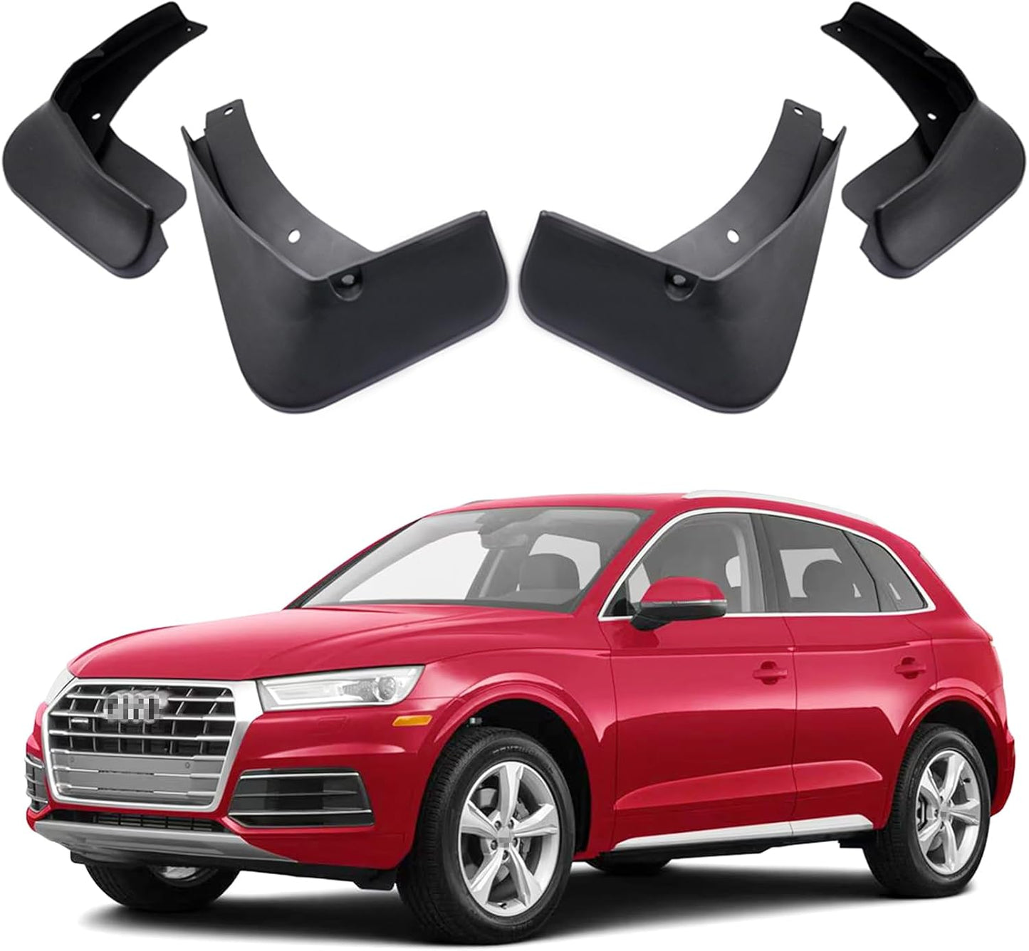 Audi Q5 Mud Flaps (2018-2025), OEM Style Car Mudguard Fender Splash Guards