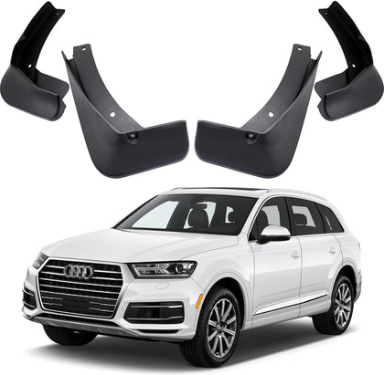 Audi Q7 Mud Flaps (2016-2019), OEM Style Car Mudguard Fender Splash Guards
