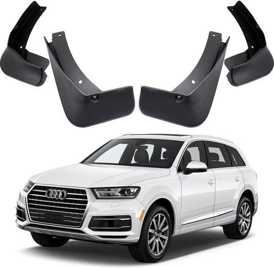 Audi Q7 Mud Flaps (2016-2019), OEM Style Car Mudguard Fender Splash Guards
