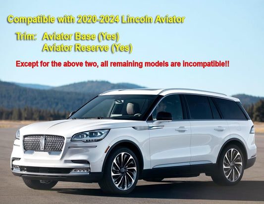 OEM Style Mud Flaps Compatible with Lincoln Aviator (2020-2024) - OEM Style