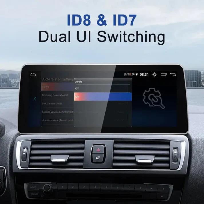 2012–2019 BMW 1 Series 12.3" Digital Cockpit Android Car Multimedia IPS Touchscreen, OEM Style