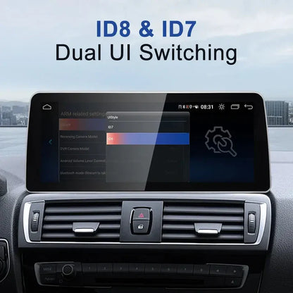 2012–2019 BMW 1 Series 12.3" Digital Cockpit Android Car Multimedia IPS Touchscreen, OEM Style