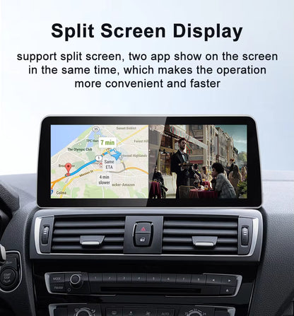 2012–2019 BMW 1 Series 12.3" Digital Cockpit Android Car Multimedia IPS Touchscreen, OEM Style
