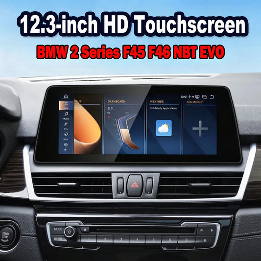 OEM Look Digital Cockpit Compatible with BMW 2 Series (2013-2021) - 12.3-inch touchscreen + Wireless CarPlay