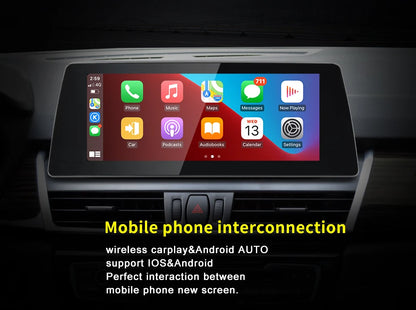 OEM Look Digital Cockpit Compatible with BMW 2 Series (2013-2021) - 12.3-inch touchscreen + Wireless CarPlay