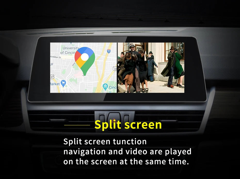 OEM Look Digital Cockpit Compatible with BMW 2 Series (2013-2021) - 12.3-inch touchscreen + Wireless CarPlay