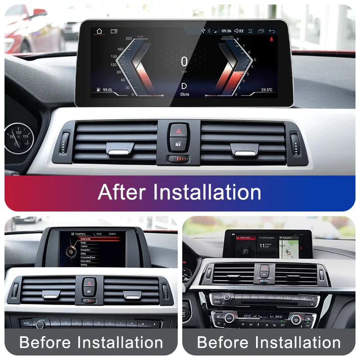 2013–2020 BMW 4 Series 12.3" Digital Cockpit Android Car Multimedia IPS Touchscreen, OEM Style