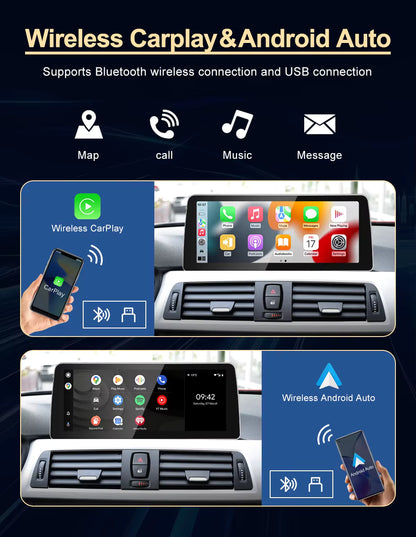 2013–2020 BMW 4 Series 12.3" Digital Cockpit Android Car Multimedia IPS Touchscreen, OEM Style