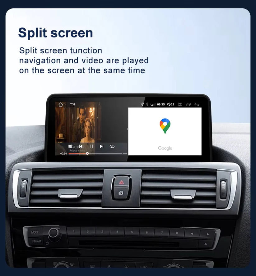 OEM Look Digital Cockpit Compatible with BMW 5 Series (2010-2017) - 10.25-inch touchscreen + Wireless CarPlay