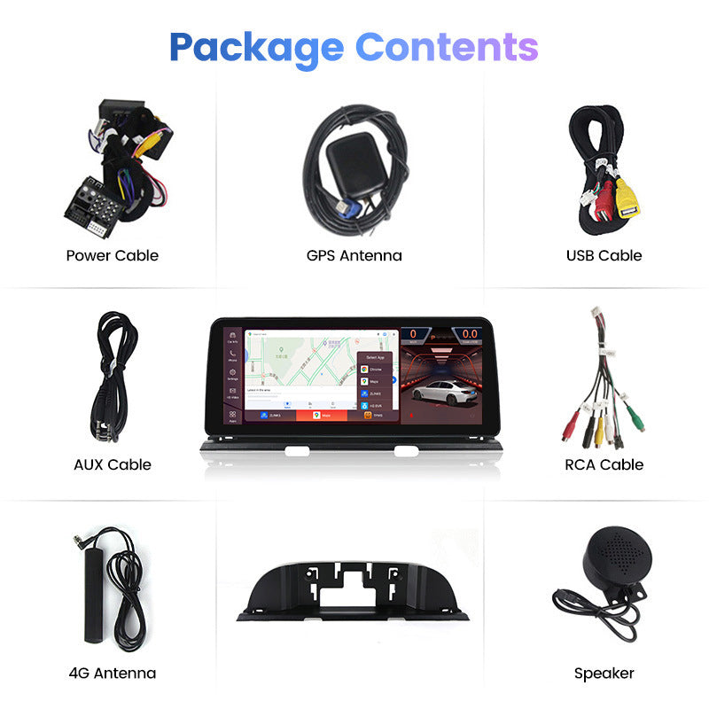2011–2018 BMW 6 Series 12.3" Digital Cockpit Android Car Multimedia IPS Touchscreen, OEM Style