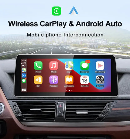 2009–2015 BMW X1 12.3" Digital Cockpit Android Car Multimedia IPS Touchscreen, OEM Style