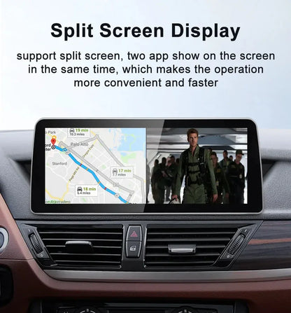 2009–2015 BMW X1 12.3" Digital Cockpit Android Car Multimedia IPS Touchscreen, OEM Style
