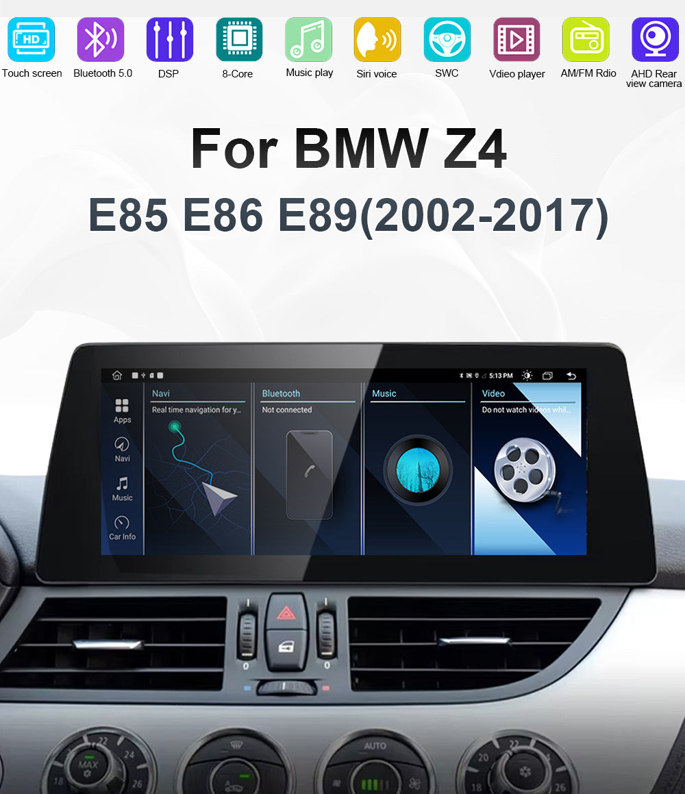 OEM Look Digital Cockpit Compatible with BMW Z4 (2002-2017) - 10.25-inch touchscreen + Wireless CarPlay