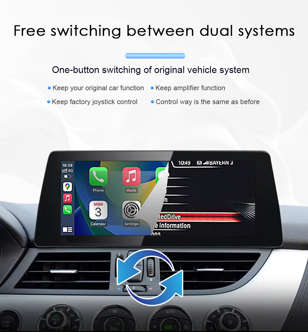 OEM Look Digital Cockpit Compatible with BMW Z4 (2002-2017) - 10.25-inch touchscreen + Wireless CarPlay