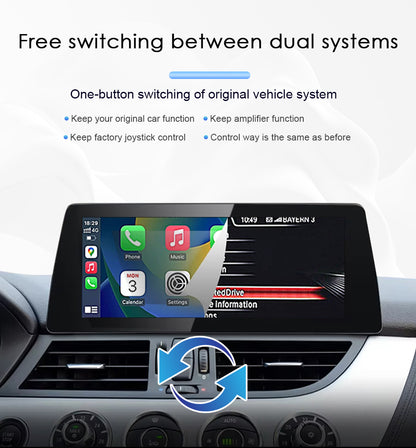 OEM Look Digital Cockpit Compatible with BMW Z4 (2002-2017) - 10.25-inch touchscreen + Wireless CarPlay