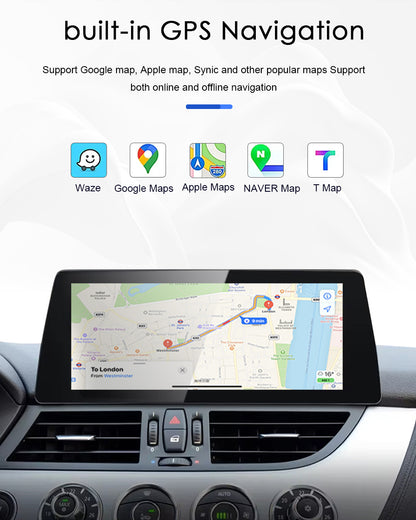 OEM Look Digital Cockpit Compatible with BMW Z4 (2002-2017) - 10.25-inch touchscreen + Wireless CarPlay