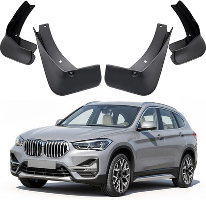 Mud Flaps Car Mudguard Fender  Splash Guards for BMW X1 xLine 2016-2022, 4pcs Mud Guard Kit