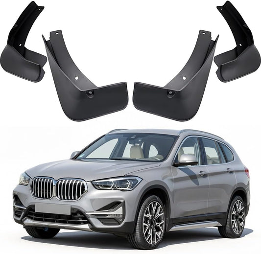 Mud Flaps Car Mudguard Fender  Splash Guards for BMW X1 xLine 2016-2022, 4pcs Mud Guard Kit