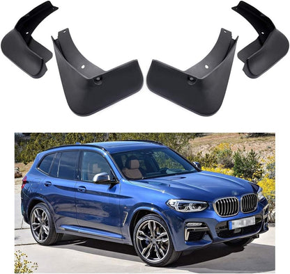 Car Mudguard Fender Mud Flaps Splash Guards for 2018-2024 BMW X3 30i 30e M40i / 2020-2024 BMW X3 M, G01