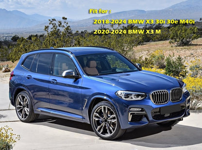Car Mudguard Fender Mud Flaps Splash Guards for 2018-2024 BMW X3 30i 30e M40i / 2020-2024 BMW X3 M, G01