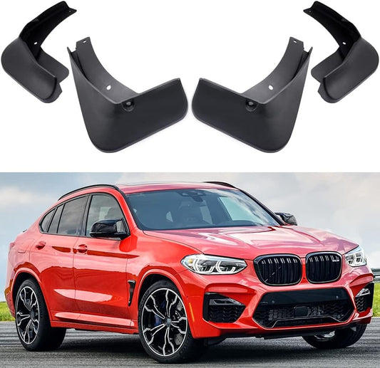 Mud Flaps Car Mudguard Fender  Splash Guards for 2019-2024 BMW X4 M