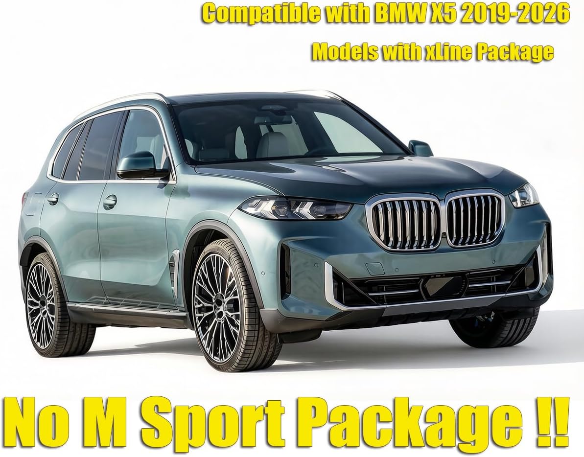 Car Mudguard Fender Mud Flaps Splash Guards for  BMW X5 2019-2026 with xLine Package (No M-Sport Package), 4pcs Mud Guard Kit