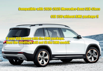 OEM Style Mud Flaps Compatible with Mercedes-Benz GLB (2020-2025) - OEM Style