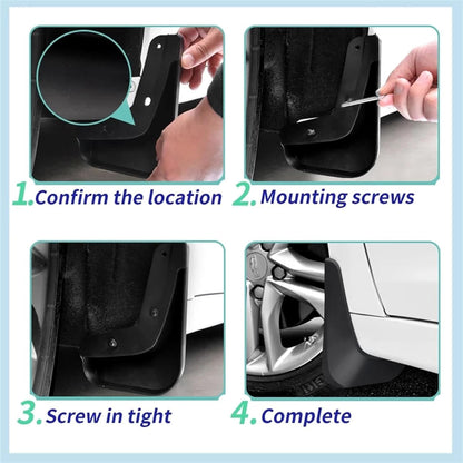 OEM Style Mud Flaps for Chevrolet Blazer (2019-2025) - OEM Style