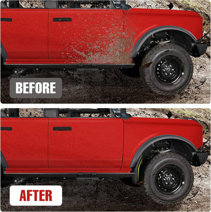Ford Bronco Mud Flaps, Car Mudguard Fender Splash Guards for Ford Bronco 2021-2025 2/4-Door