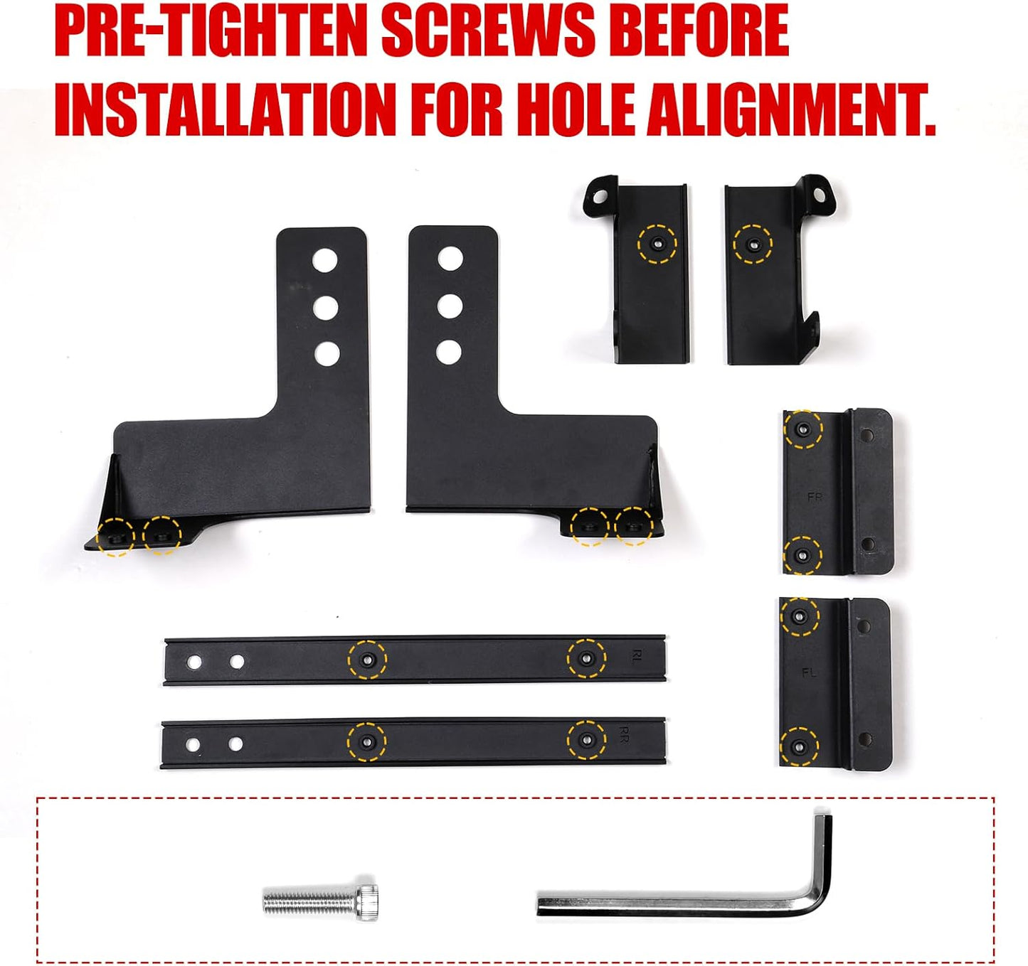 Ford Bronco Mud Flaps, Car Mudguard Fender Splash Guards for Ford Bronco 2021-2025 2/4-Door