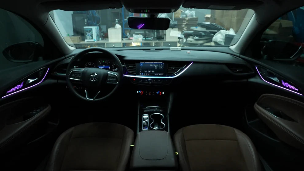 Buick Regal 2017-2026 Symphony Car Interior Ambient Lighting 64 Color Trim Decoration Accessories, OEM Factory Look Interior Car Ambient Lights