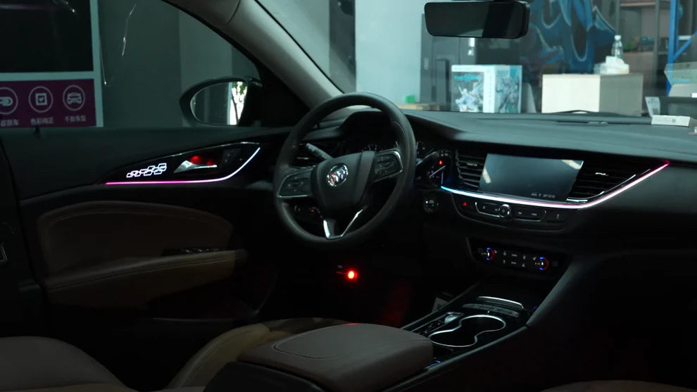 Buick Regal 2017-2026 Symphony Car Interior Ambient Lighting 64 Color Trim Decoration Accessories, OEM Factory Look Interior Car Ambient Lights