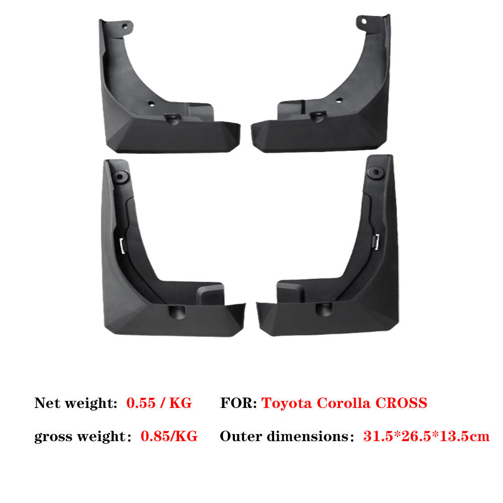 Toyota Corolla Cross Mud Flaps, Car Mudguard Fender Splash Guards for Toyota Corolla Cross 2022-2025