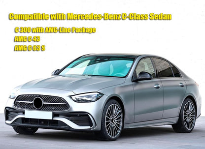 Car Mudguard Fender Mud Flaps Splash Guard for 2022-2026 Mercedes-Benz C-Class Sedan C 300 with AMG-Line