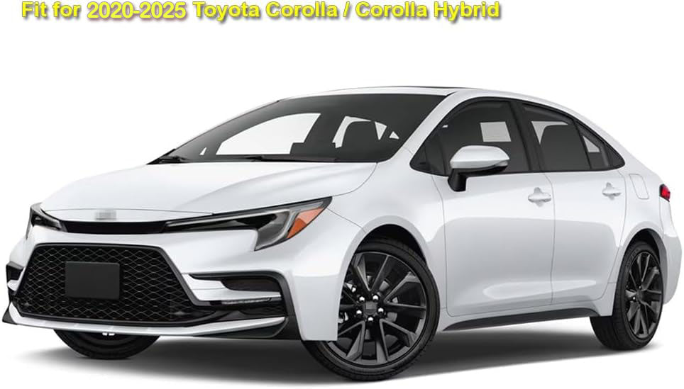 Toyota Corolla Mud Flaps, Car Mudguard Fender Splash Guards for Toyota Corolla/Corolla Hybrid 2020-2025