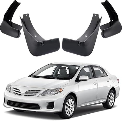 Toyota Corolla Mud Flaps, Car Mudguard Fender Splash Guards for Toyota Corolla Sedan Base/L/LE/XLE 2009-2013
