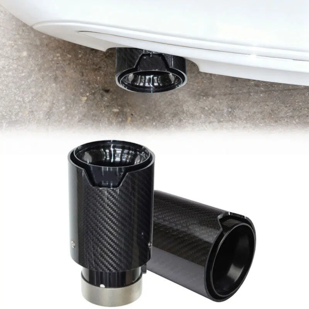 BMW 6 Series Carbon Fiber Quad Exhaust Tips
