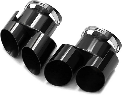 BMW X5 Upgrade Taller Dual Exhaust Tailtips Muffler Tailtips