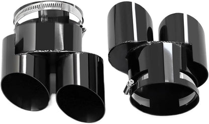 BMW X5 Upgrade Taller Dual Exhaust Tailtips Muffler Tailtips