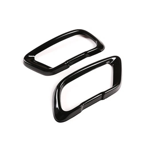 Steel Black Exhaust Muffler Decorative Cover Trim 2pcs For BMW X5 G05