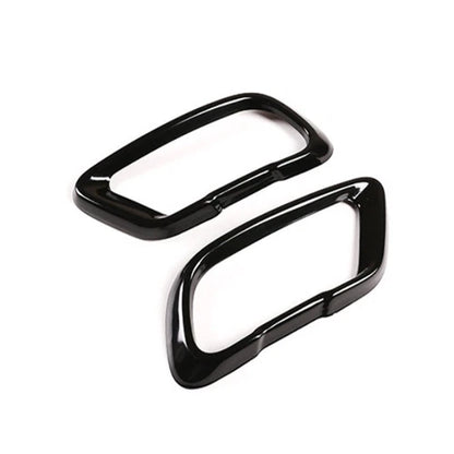 Steel Black Exhaust Muffler Decorative Cover Trim 2pcs For BMW X5 G05
