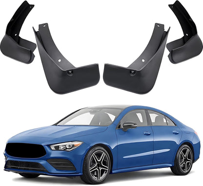 OEM Style Mud Flaps Compatible with Mercedes-Benz CLA (2020-2026) - OEM Style