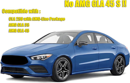 OEM Style Mud Flaps Compatible with Mercedes-Benz CLA (2020-2026) - OEM Style