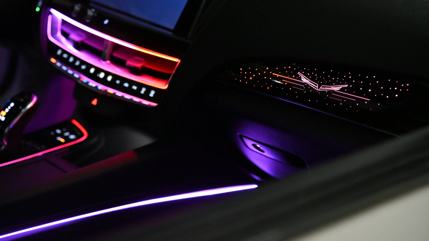 Integrated OEM Look Ambient Lighting Kit Compatible with Cadillac CT5 (2020-2025)